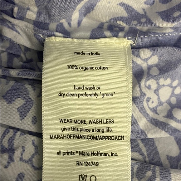 NWT MARA HOFFMAN NICOLE SKIRT - PURPLE MULTI - Picture 8 of 12